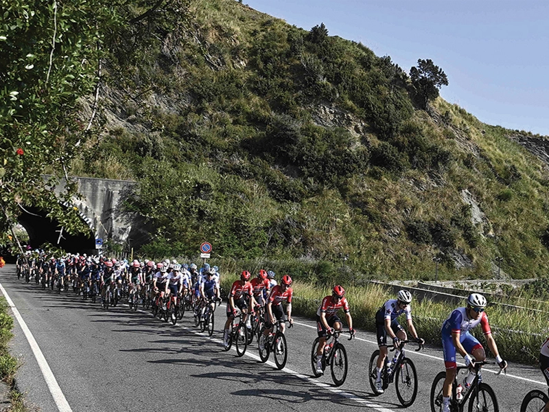 THE JOY OF CYCLING ON TREETOPS IN ITALY