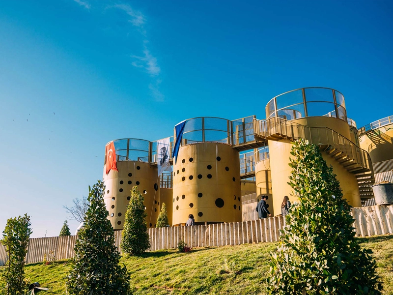 THE ÇUBUKLU SILOS HAVE BEEN RECLAIMED BY URBAN LIFE