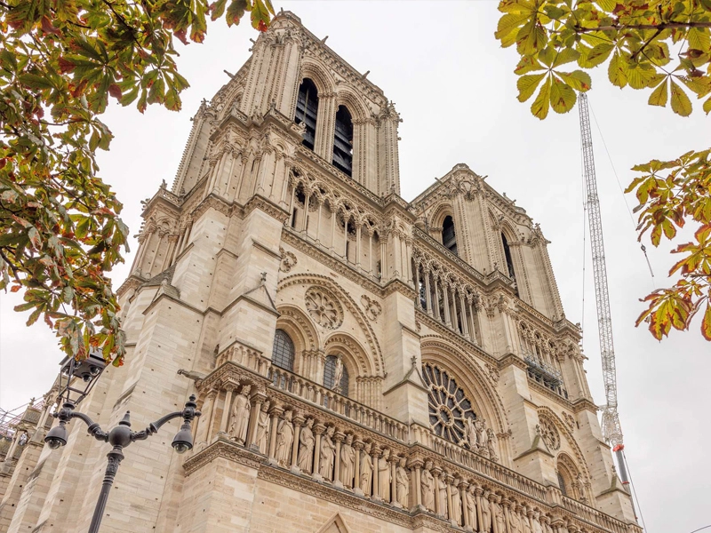 NOTRE-DAME CATHEDRAL COMES BACK TO LIFE FIVE YEARS AFTER THE FIRE