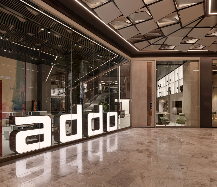 ADDO Showroom İstanbul — LOOP Design Awards 2026 ödüllü, Udesign Architecture tasarımı