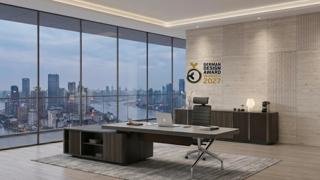 ARES Yönetici Masası Sistemi — German Design Award 2027 Winner, tasarım Sezgin Aksu