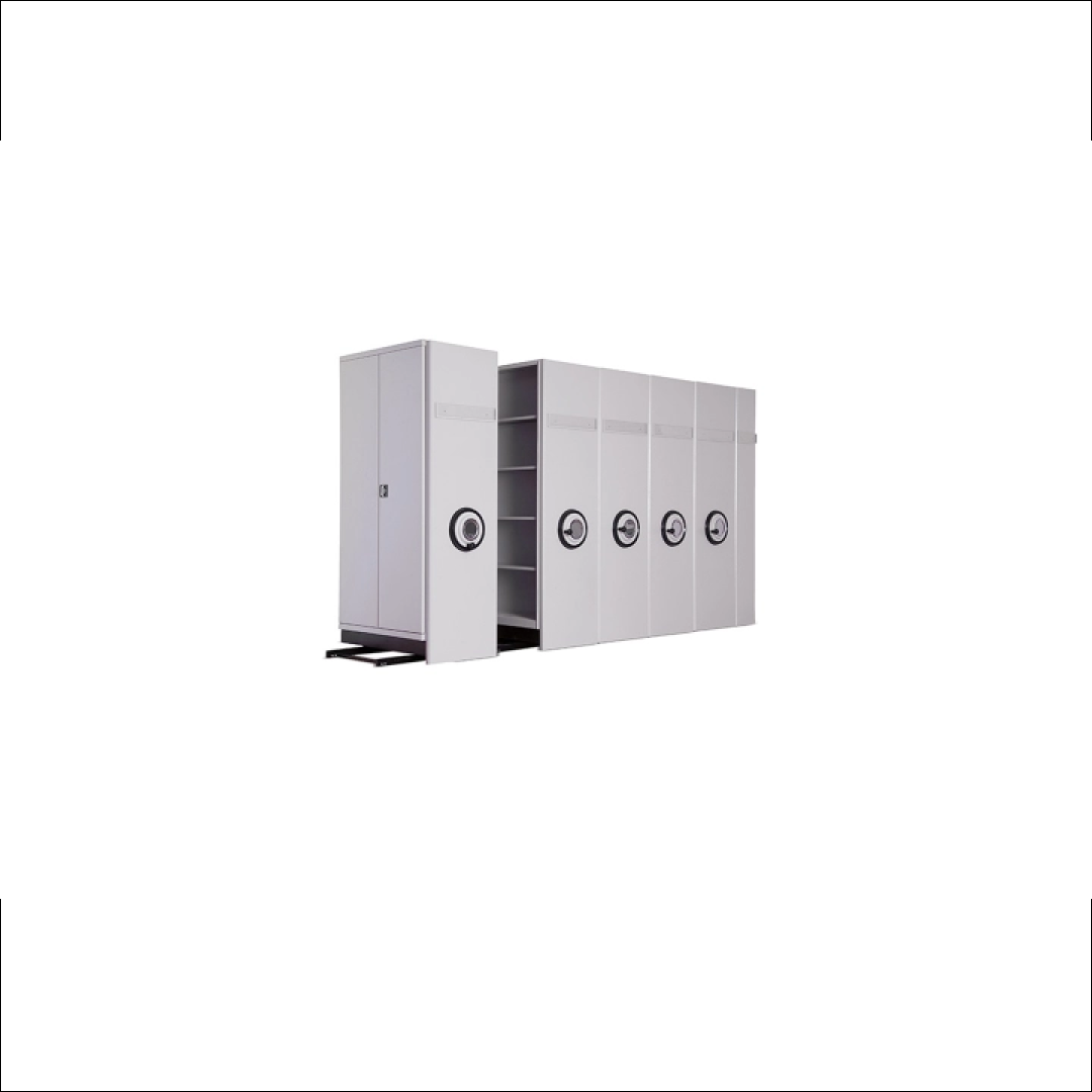 COMPACT arşiv dolabı, ofis ortamında kullanım